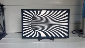 The Tunnel 3D illusion