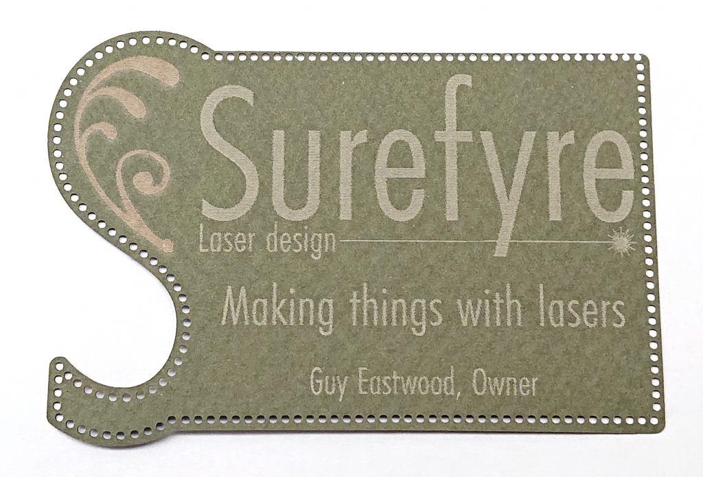 Our business card