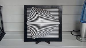 Large 3D cube illusion