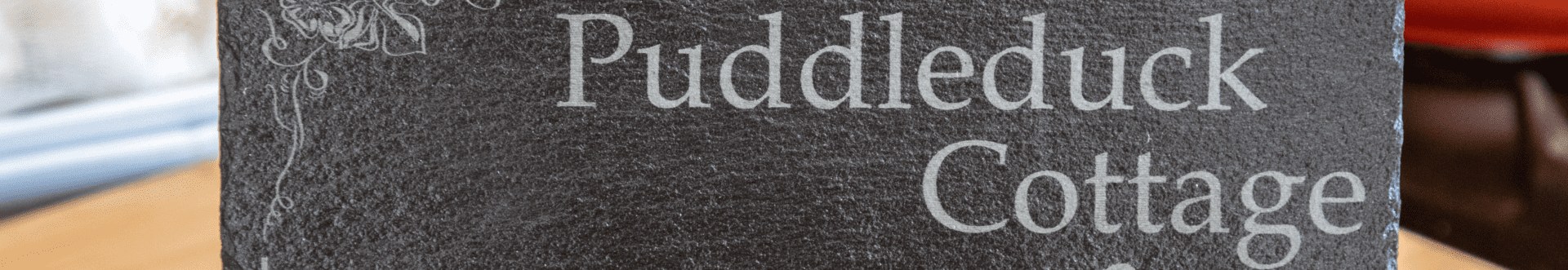 Slate house sign cropped