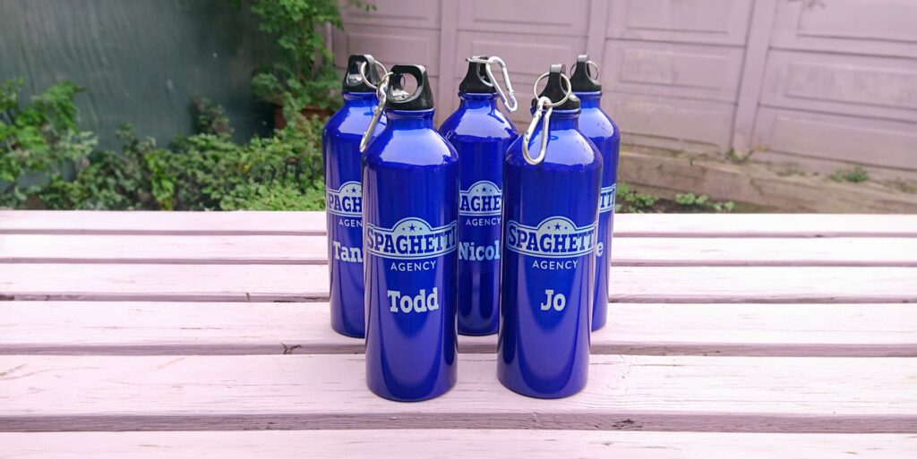 laser engraved water bottles