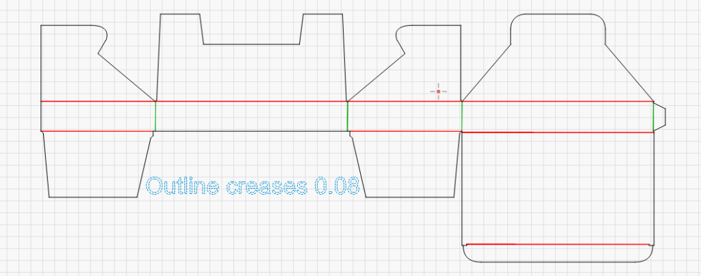 Box dieline